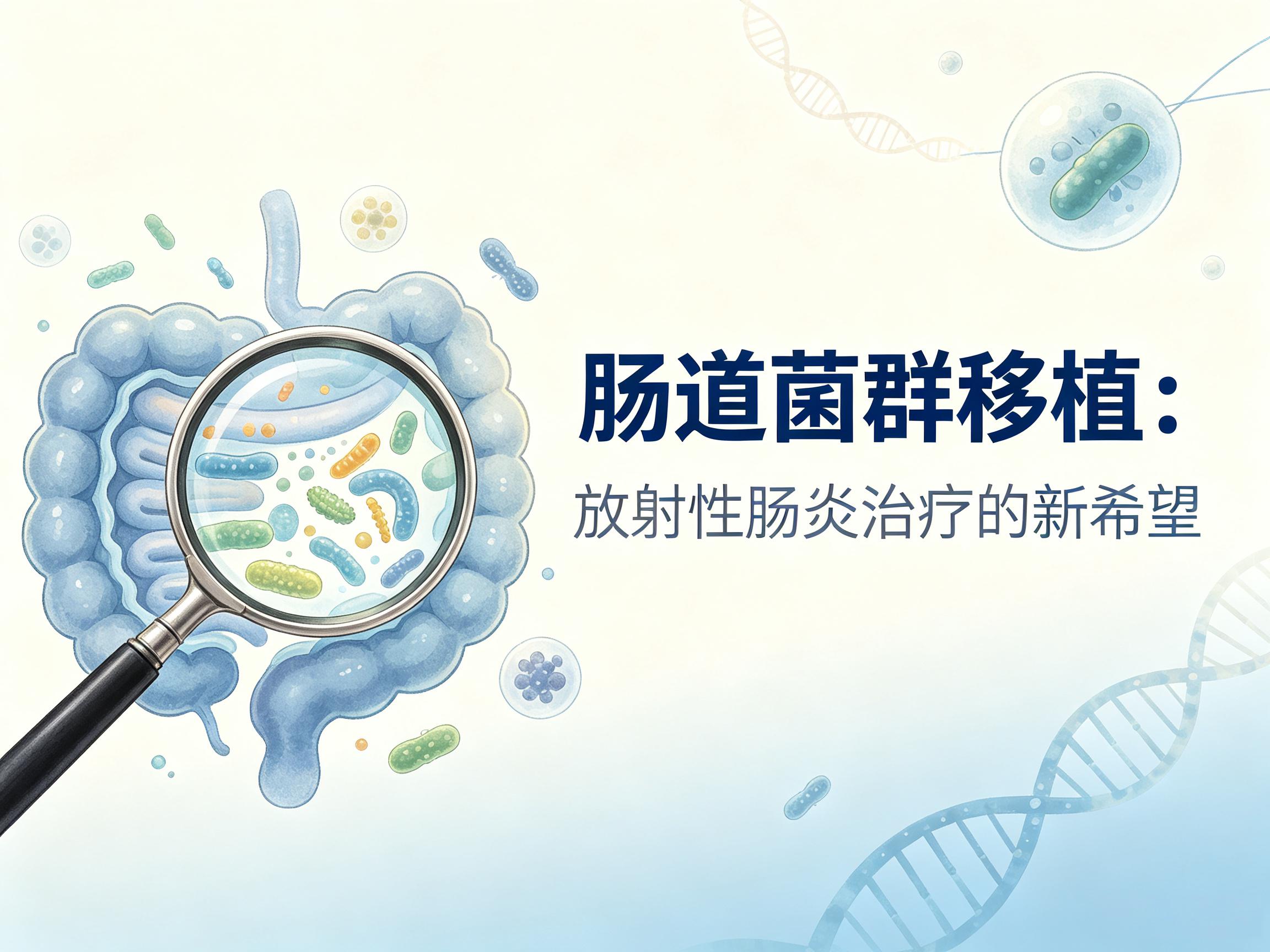 淮南市|第3期 肠道菌群移植：放射性肠炎治疗的新希望